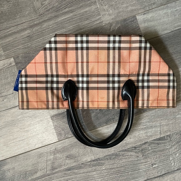 Burberry Tan and Black Mini Tote Bag - Picture 5 of 6